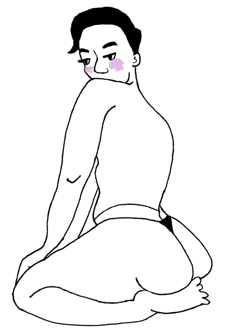 Custom Lingerie Portrait