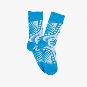Dashiki Blue  | African Socks