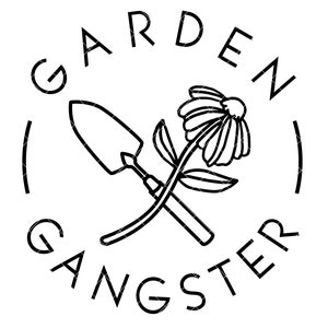 Garden Gangster SVG Download instantâneo Jardineiro Frase engraçada Minimalista PNG JPG dxf Arquivo de corte
