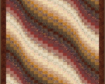 Coffee and Cream Bargello Patch-work Pattern
