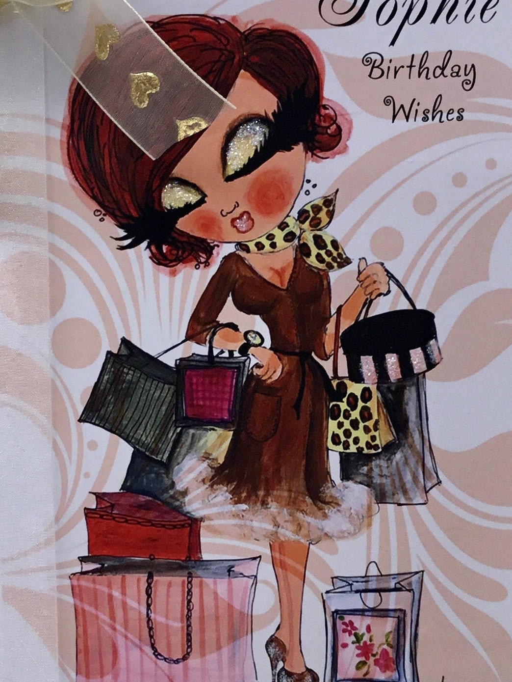 Personalised Female Lady Birthday Card Handmade and Etsy UK