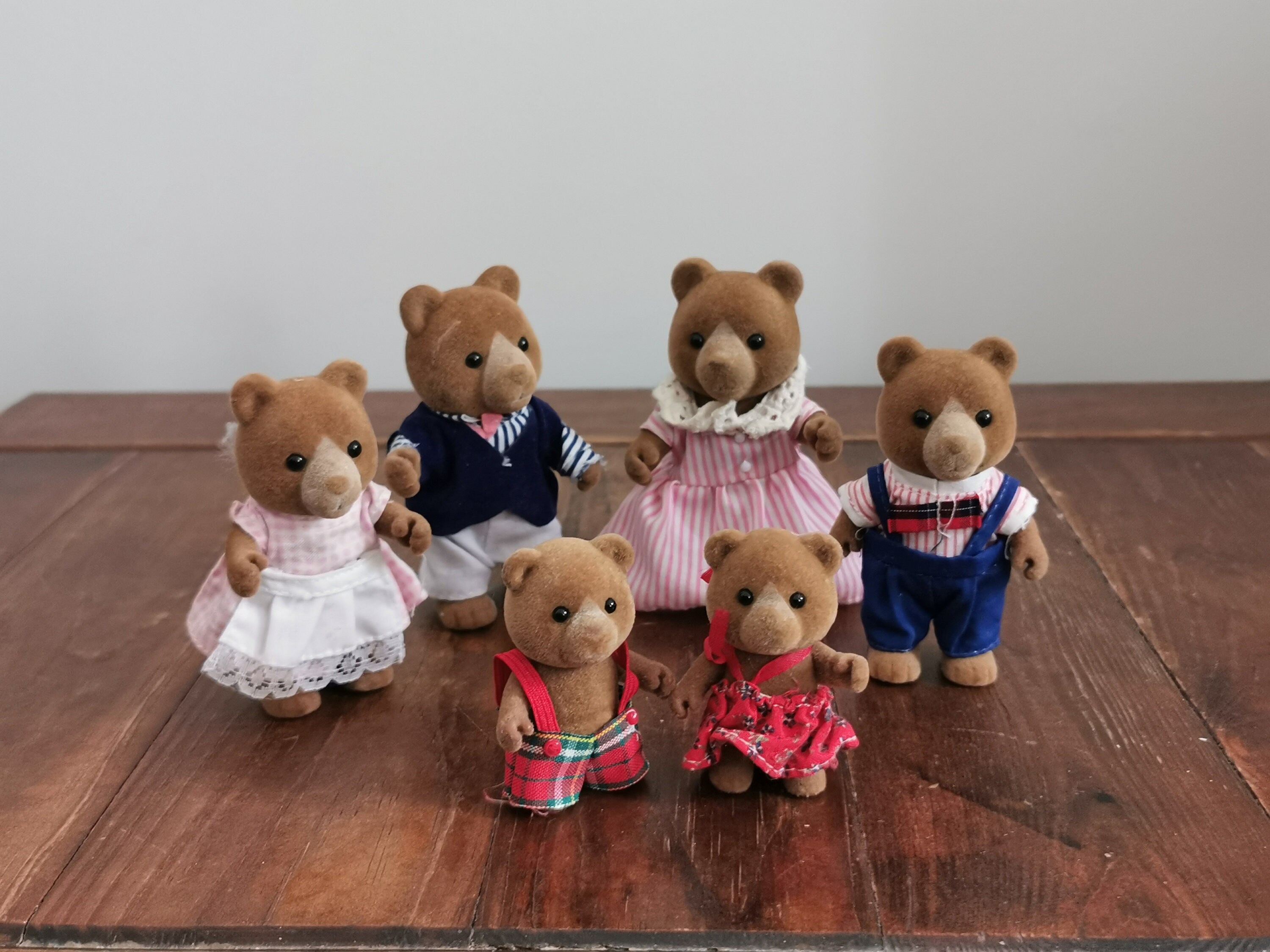 Sylvanian Families Marmalade Bear Family Calico Critters Etsy