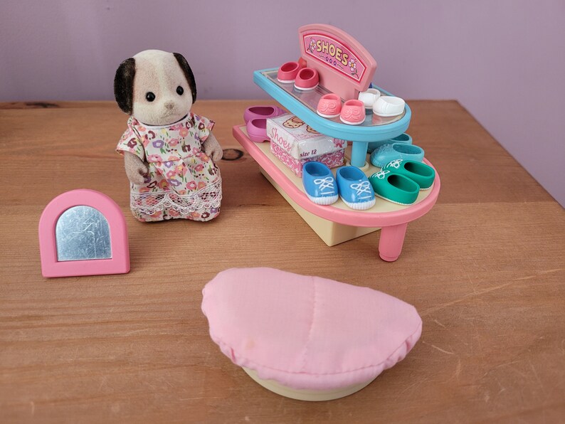 sylvanian families shoe shop
