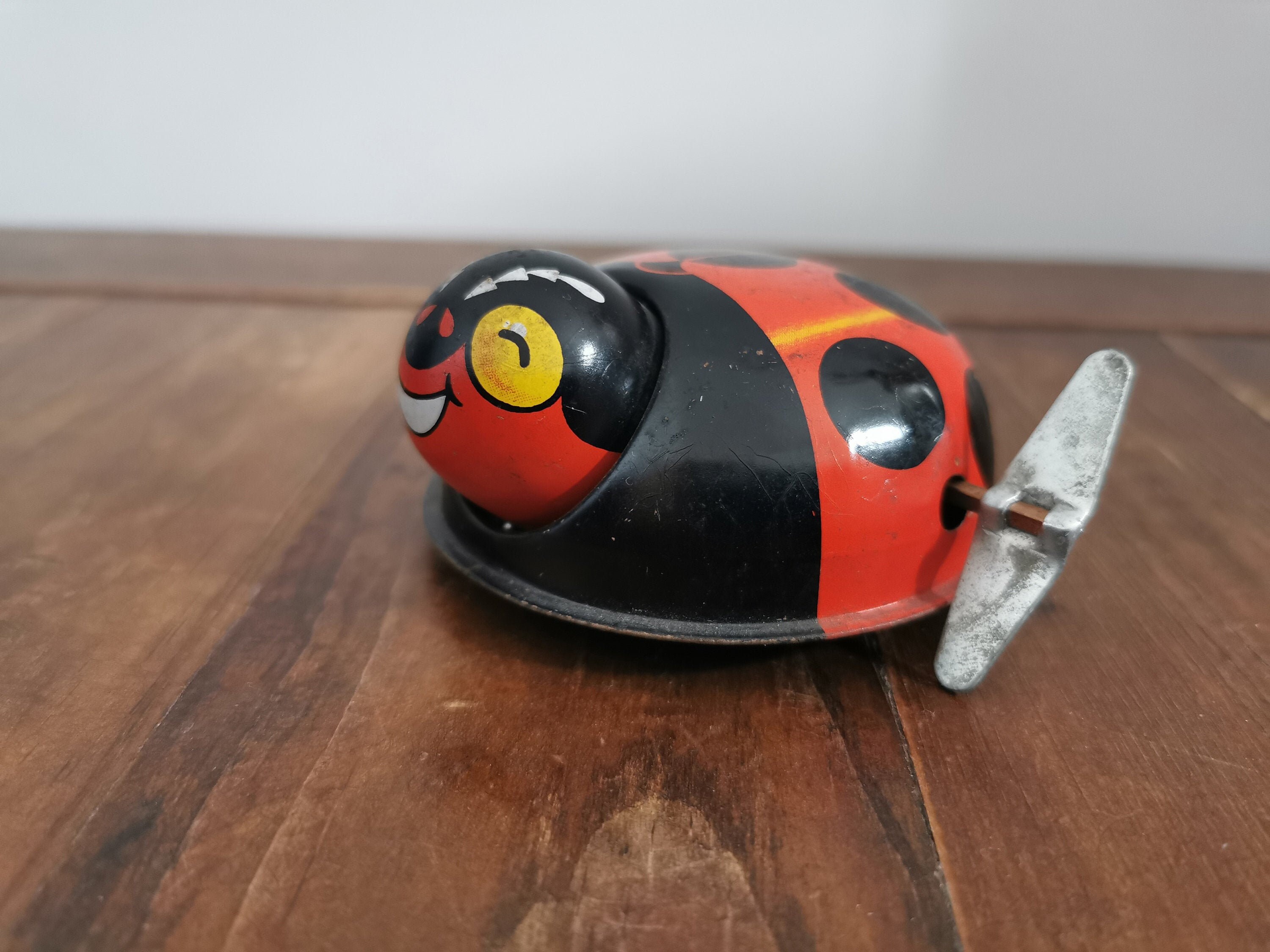 Tin Plate Lady Bird / Lady Bug Wind Up Toy Vintage Japan Toy Etsy