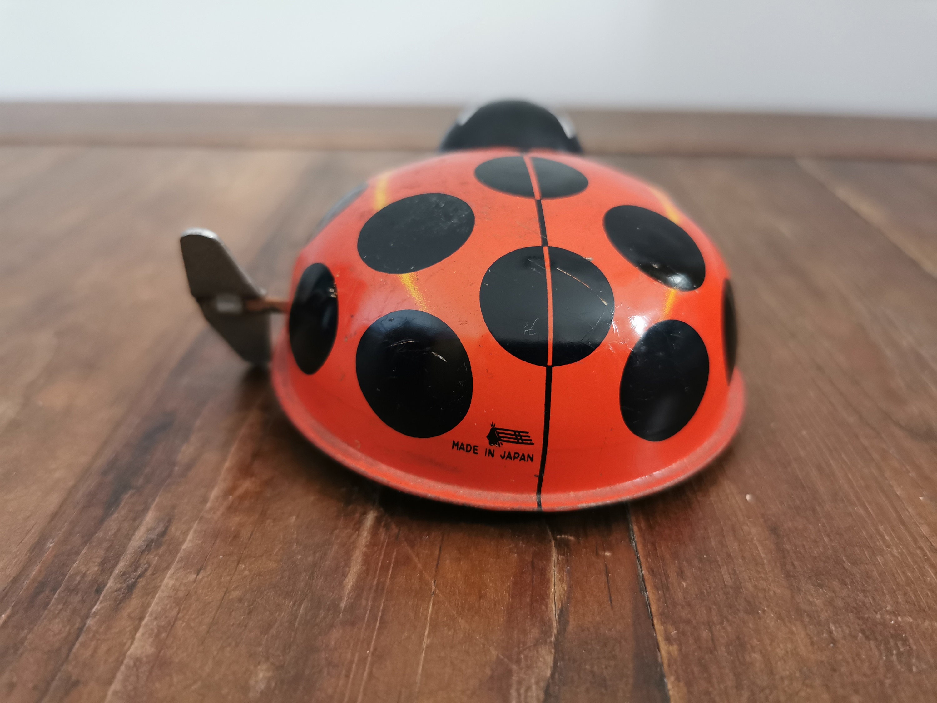 Tin Plate Lady Bird / Lady Bug Wind Up Toy Vintage Japan Toy Etsy