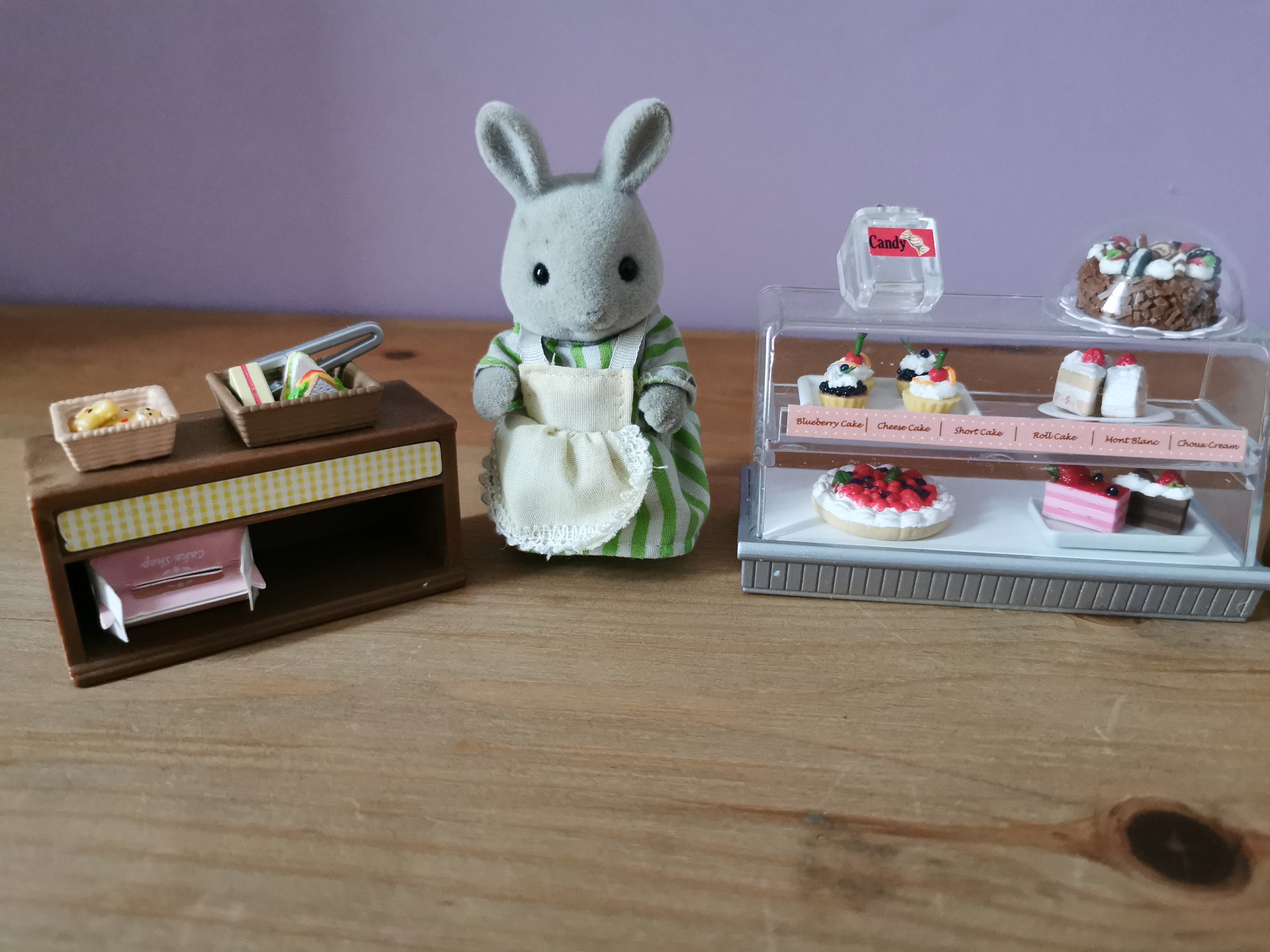 Sylvanian Families Cake Shop / Patisserie Shop Plus Figure | Etsy