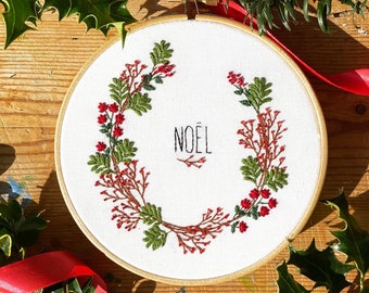 Complete Christmas Embroidery Kit |  Winter Embroidery Kit | Christmas Embroidery | Christmas Decoration | Christmas ornament | Christmas