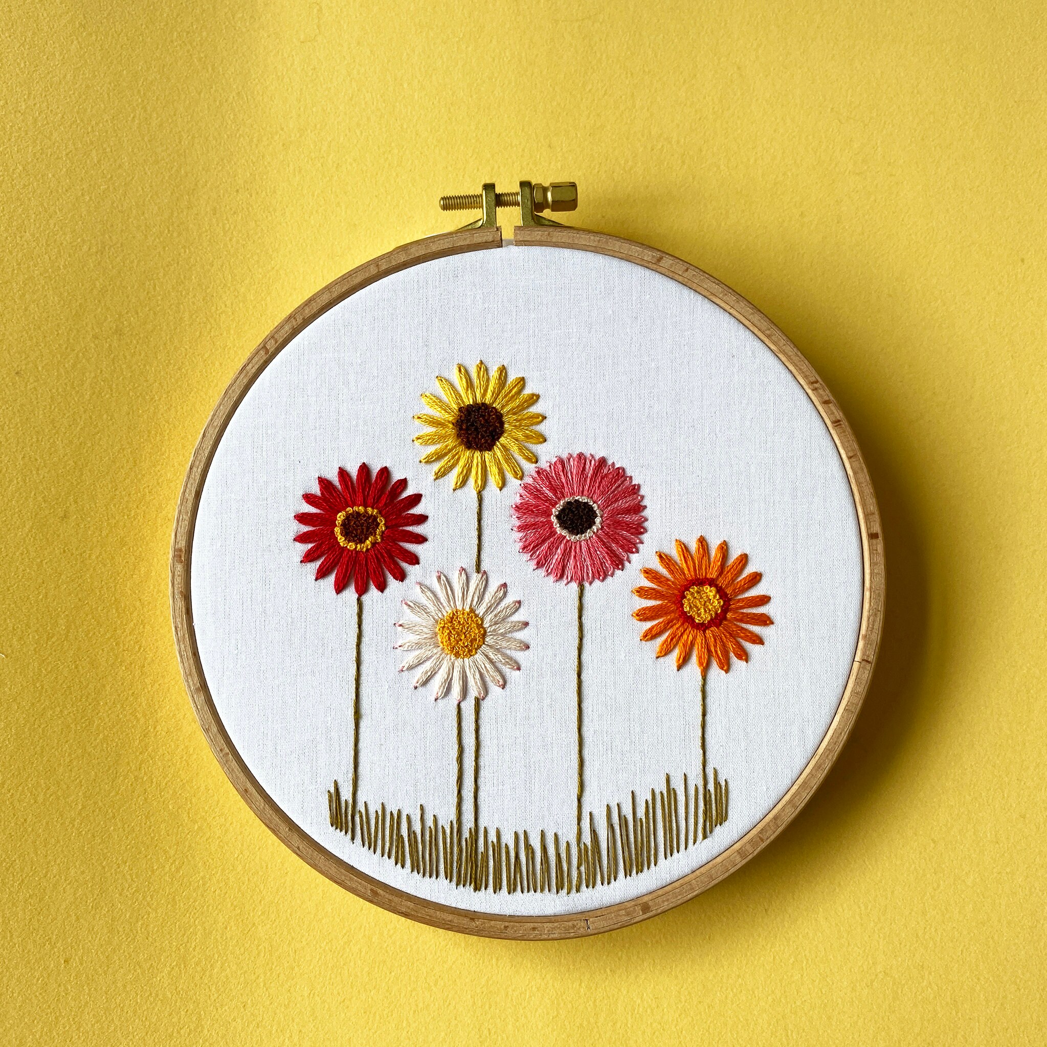 IUHUI Embroidery Set for Beginners and Adults, 26 Simple