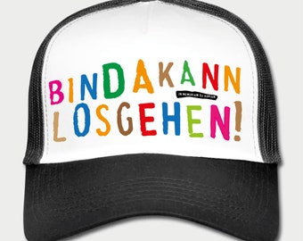 Baseball-Cap "Bin da kann losgehen" - in Memoriam DJ Adrian