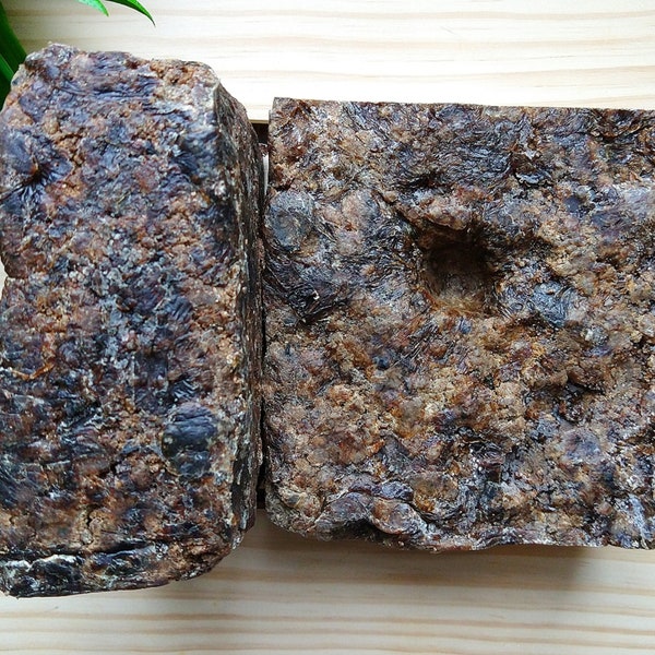 100% RAW African Black Soap: Unscented All Natural