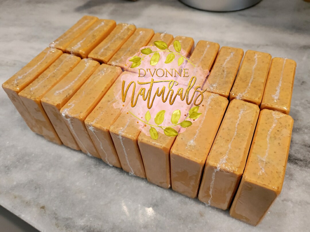 WHOLESALE Vegan Turmeric & Ginger Oatmeal Face and Body Soap Bar Etsy