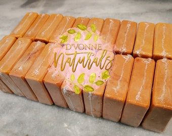 WHOLESALE: All Natural Turmeric & Honey Oatmeal Face and Body Soap Bar