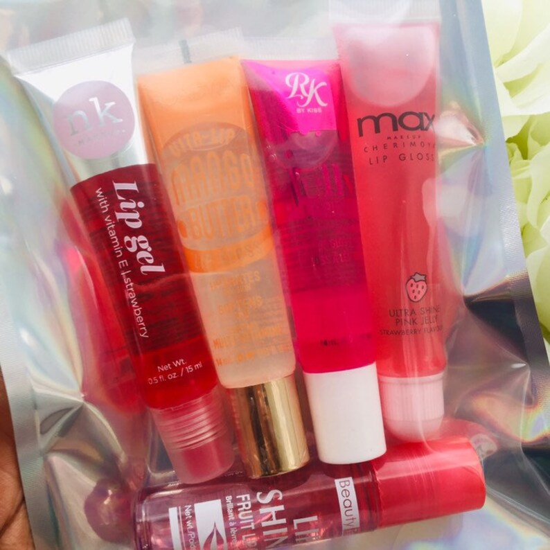 Lip Gloss bundles Lip Gloss Flavored Lip Gloss Lip tint Etsy