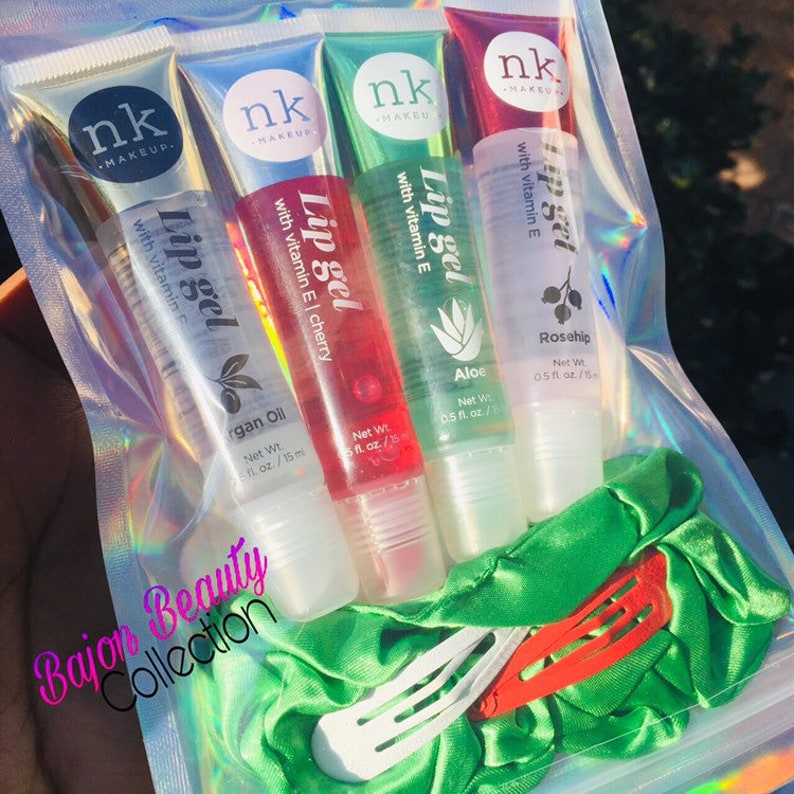 NK Lip Gel Set Flavored Lipgloss Lip Gloss Bundles Lip Etsy