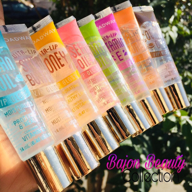 Broadway Lip Gloss Set Flavored Lip Gloss Lip Gloss Etsy