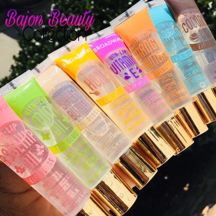 Broadway Lip Gloss Set Flavored Lip Gloss Lip Gloss Etsy