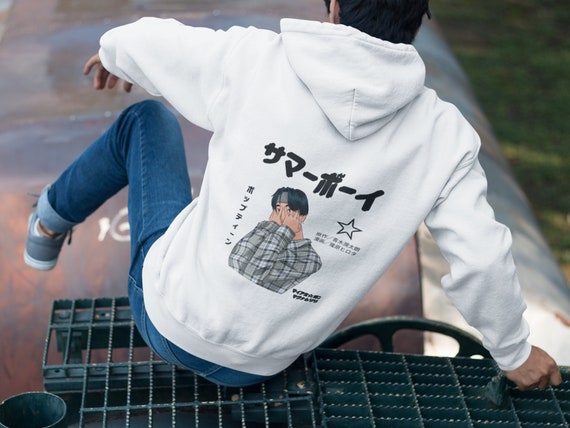 Anime Boy Sweater Hoodie Stock Illustration 1919249366  Shutterstock