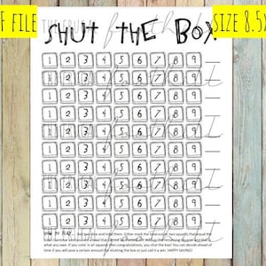 Shut The Box Savings Game || Savings Challenge || Cash Stuffing - Back to School