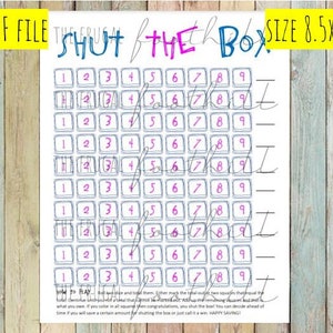 Shut The Box Savings Challenge Game || Cash Stuffing || Low Income