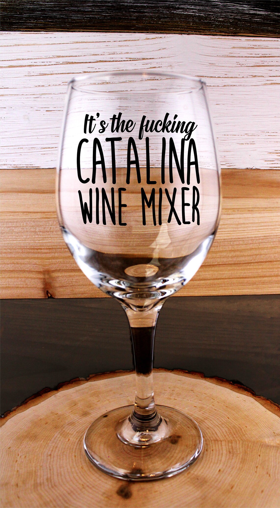 Step Brothers Catalina Wine Mixer Glass Stemmed or Stemless Etsy