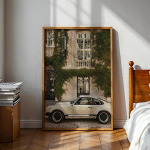 Porsche 911 Poster | Vintage Print | Vogue Poster | Photography Prints | Wall Decor | Porsche 964 | Marlboro Poster | Automotive Decor image 6