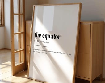 Severance Poster, Severance Wall Art, The Equator, Innie and Outie Mark S, Helly R Severed, Severance Digital Download Art, Lumon Industries