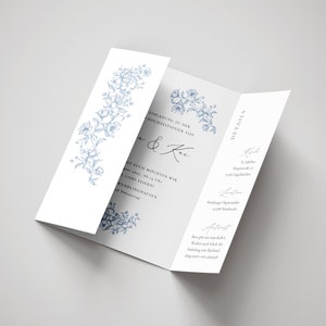 Finestra per invito a nozze pieghevole | Invito a nozze | Biglietto d'invito | Conveniente | Individuale | elegante | moderno | Individualmente
