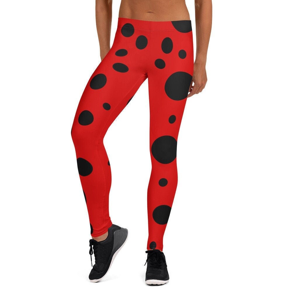 Women's Lady Bug Leggings Sporty 
