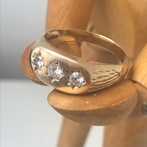 Mens starburst outlet diamond ring
