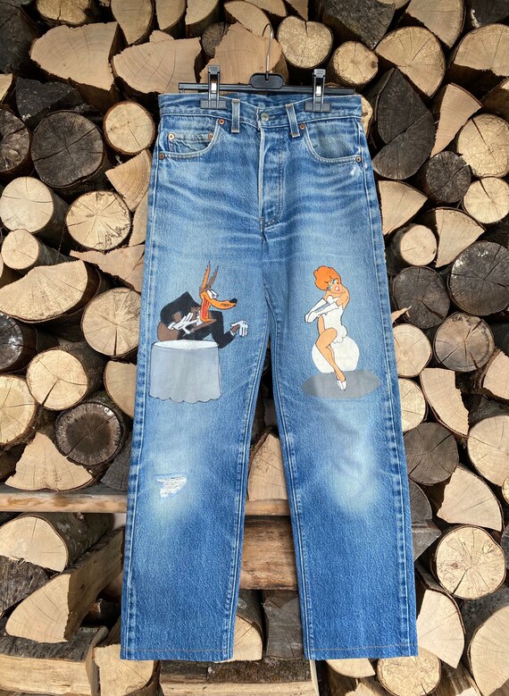 Levi's 501 redline selvedge dated 1980. : r/rawdenim