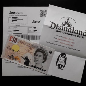 Banksy Dismaland-Ticket x 1
