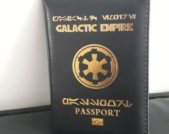 Etuit  pochette de passeport Mandalorian