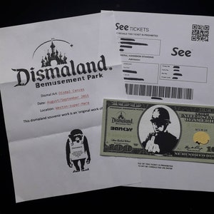 Banksy Dismaland-Ticket x 1
