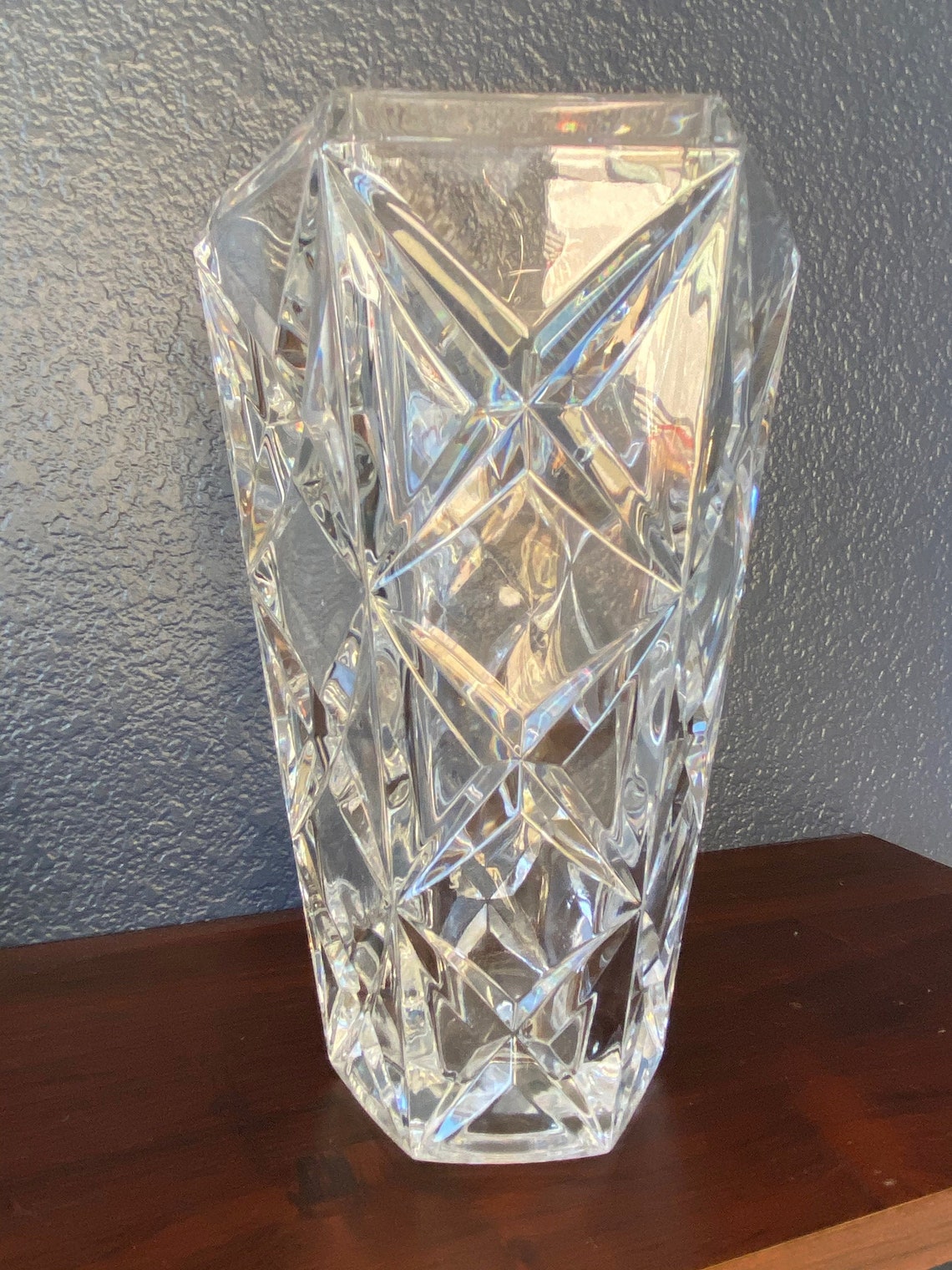 Luminarc Crystal Vase Cristal D Arques Vintage Vase France. Etsy