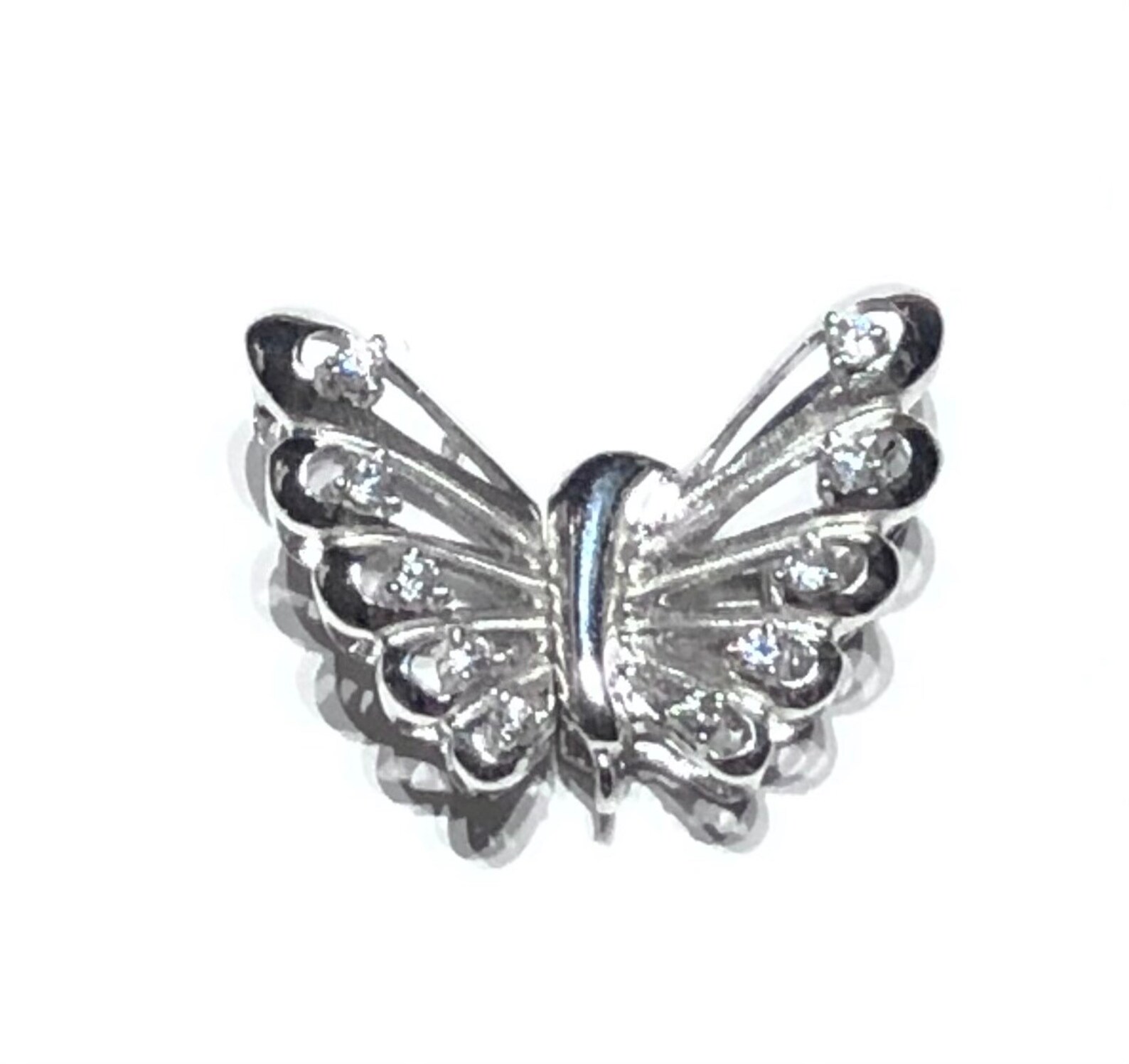 Large Sterling Silver Butterfly Clasps Multi Strand Clasps Etsy