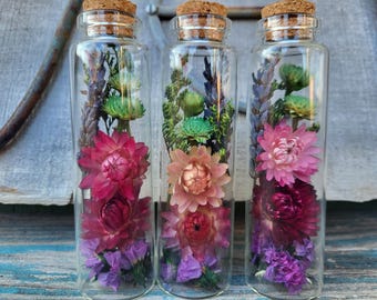 Dried Floral Terrarium