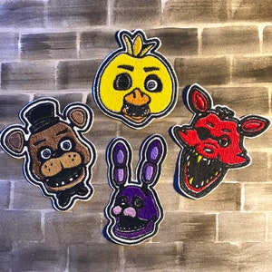 Compre Fnaf Withered Circus Baby Five Nights At Freddy'S Sist Iron on Heat  Transfer Printing Adesivo de vinil para roupas Apliques DIY Patches  laváveis