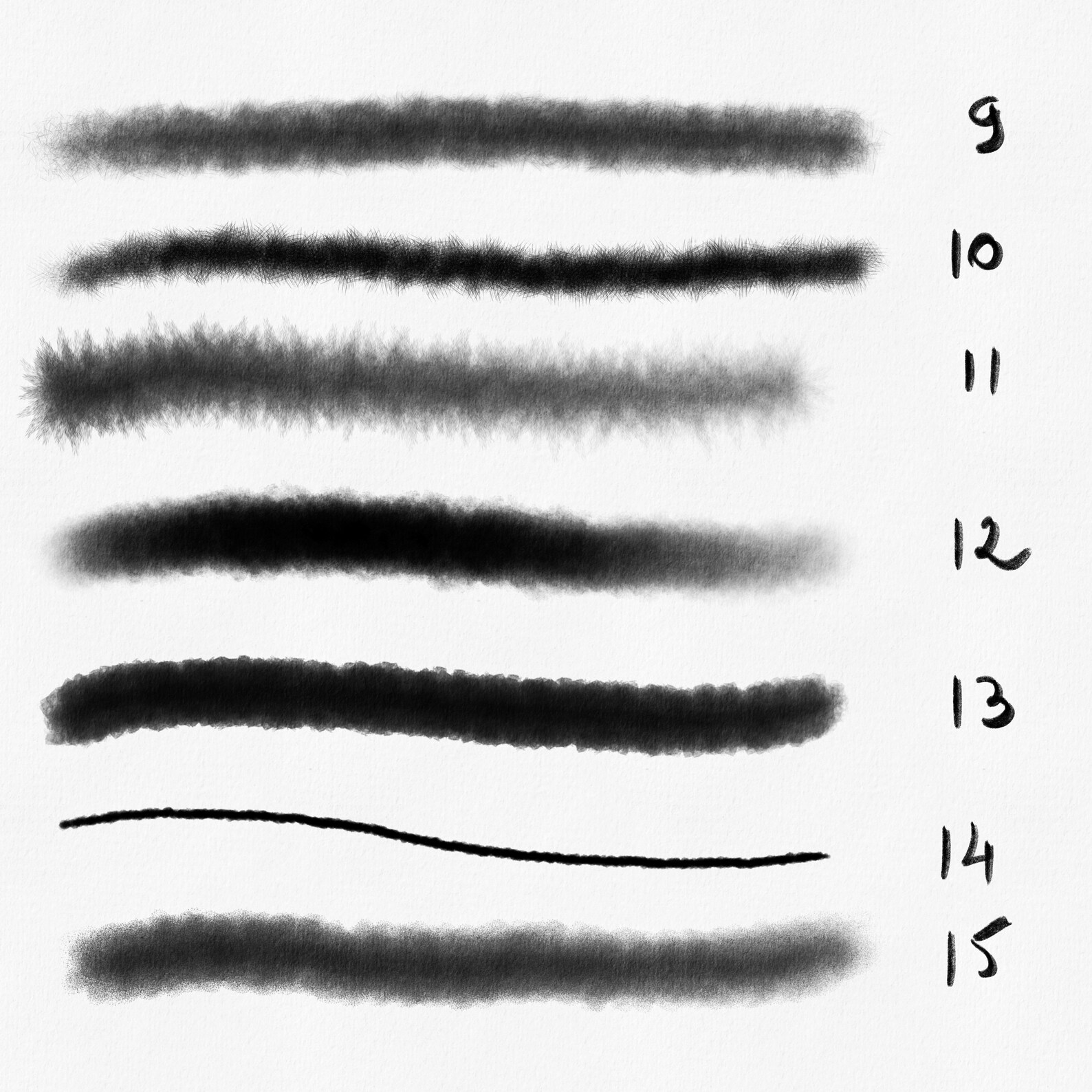 Stipple Shading Procreate Brush Procreate Brush Set Shading Etsy