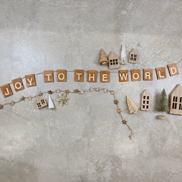Joy to the World Banner - Etsy