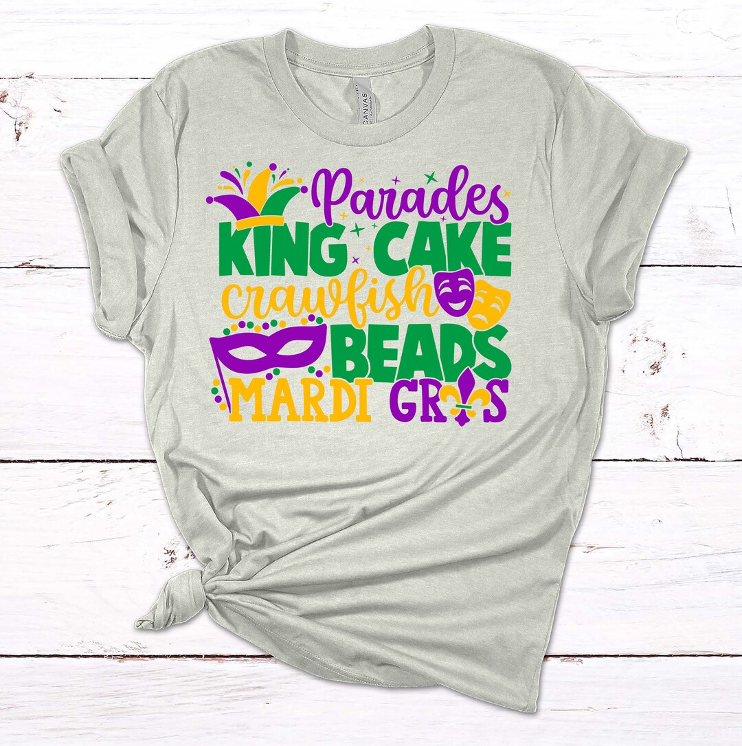 4x mardi gras shirt
