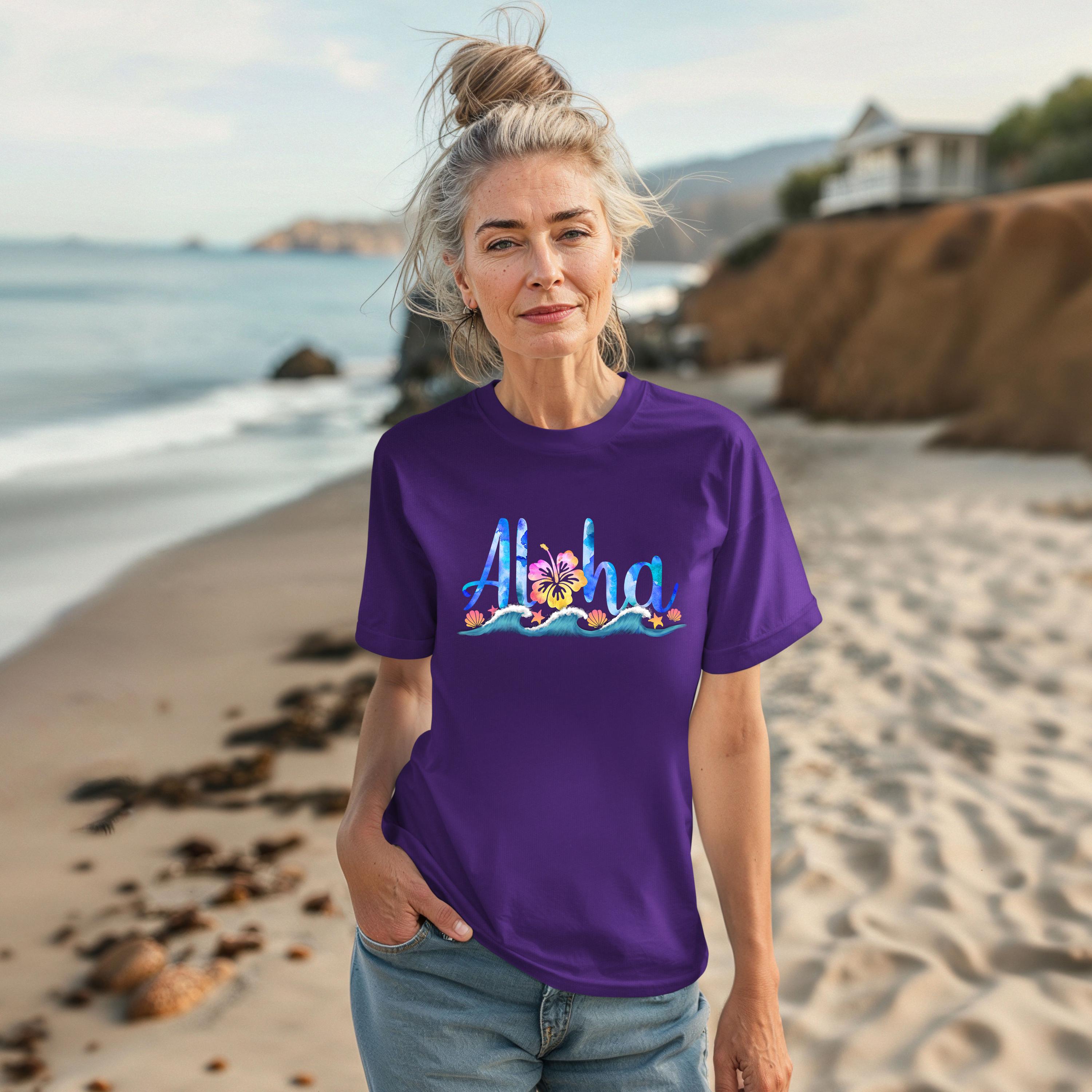 Aloha Hibiscus Vacation Shirt, Soft Bella Canvas Unisex Tee - Etsy