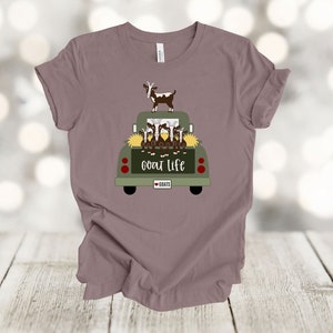 Goat Life Tee: Truck Full of Goats, Farmhouse Design