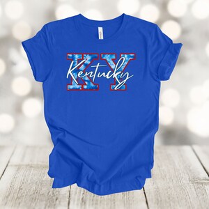 Ky Shirt, Kentucky Tie Dye, Premium Unisex Soft Shirt, Plus Sizes Available