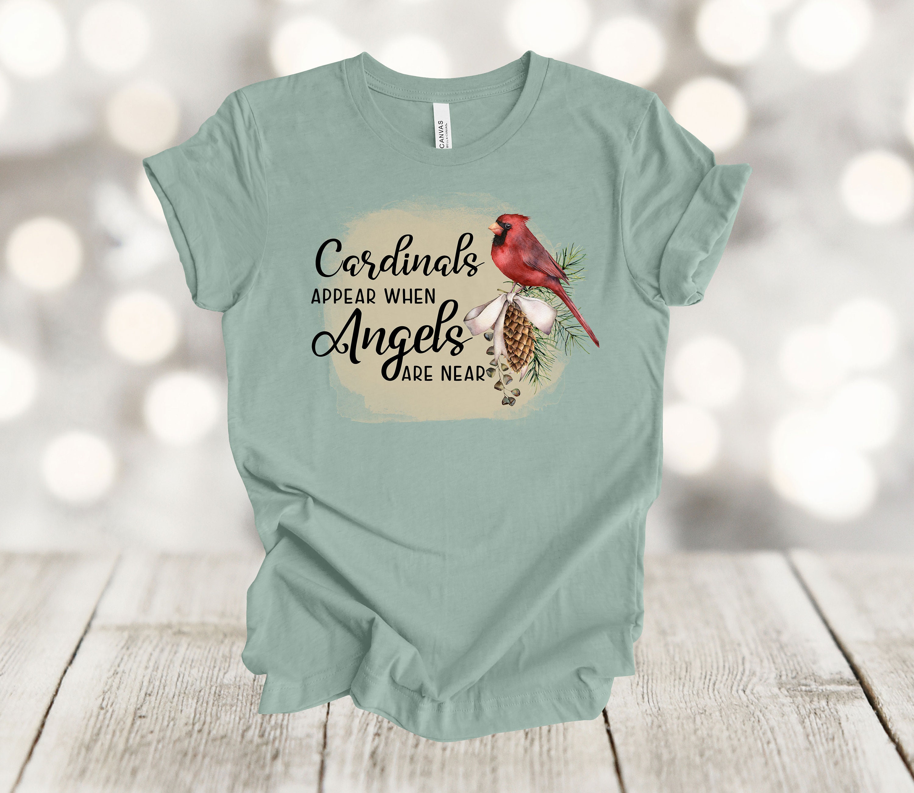 Life is Better With Cardinals - Bird Quote for Good Luck T-Shirt
