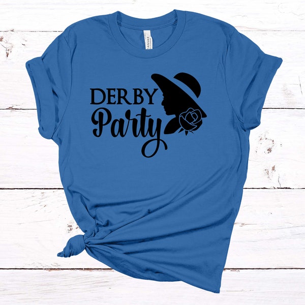 Derby Party, Derby Hats, Kentucky Derby, Horse Racing, Kentucky Shirt, Premium Soft Unisex Shirt, Plus Sizes Available