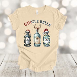 Gingle Bells Christmas Shirt: Gin Lover Holiday Tee