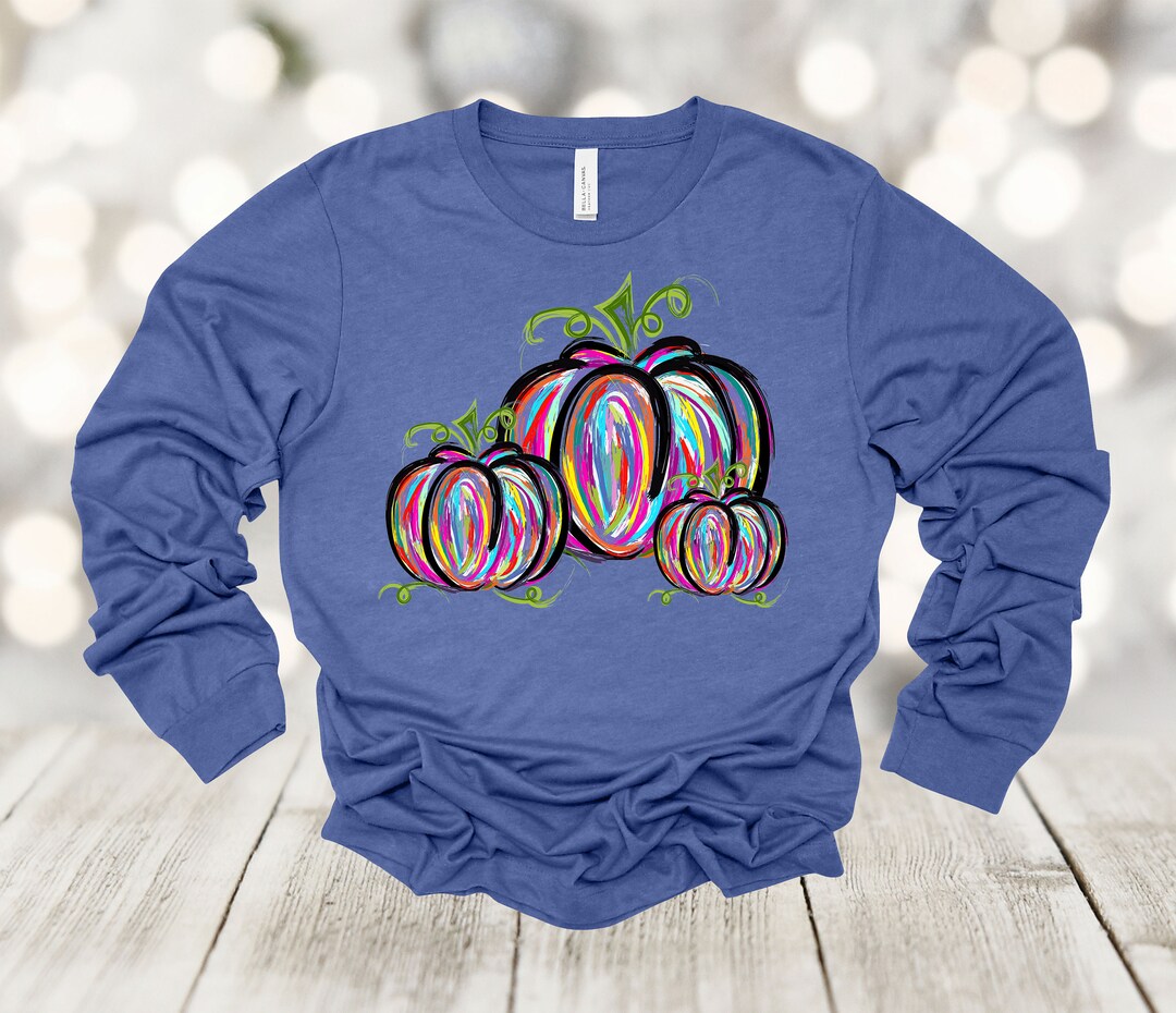 Hand Painted Pumpkins Graphic Tee