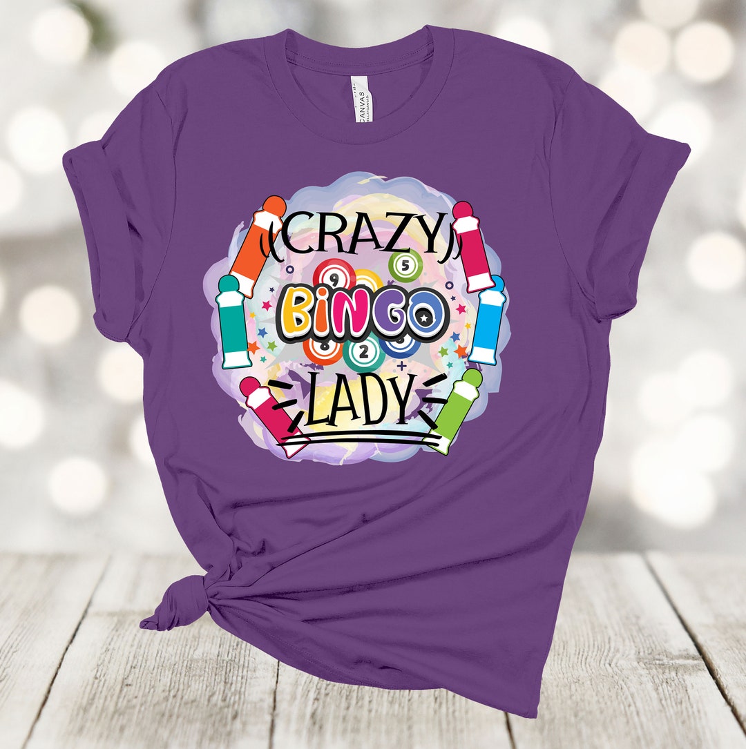 thumbnail image 2 of Crazy Bingo Lady, Bingo Addict, Bingo Player Leggings 2 of 11