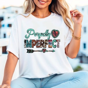 Western Shirt, Perfectly Imperfect, Western Style Tee, Arrow, Rustic Design, Premium Soft Unisex, Plus Size 2x, 3x, 4x Available