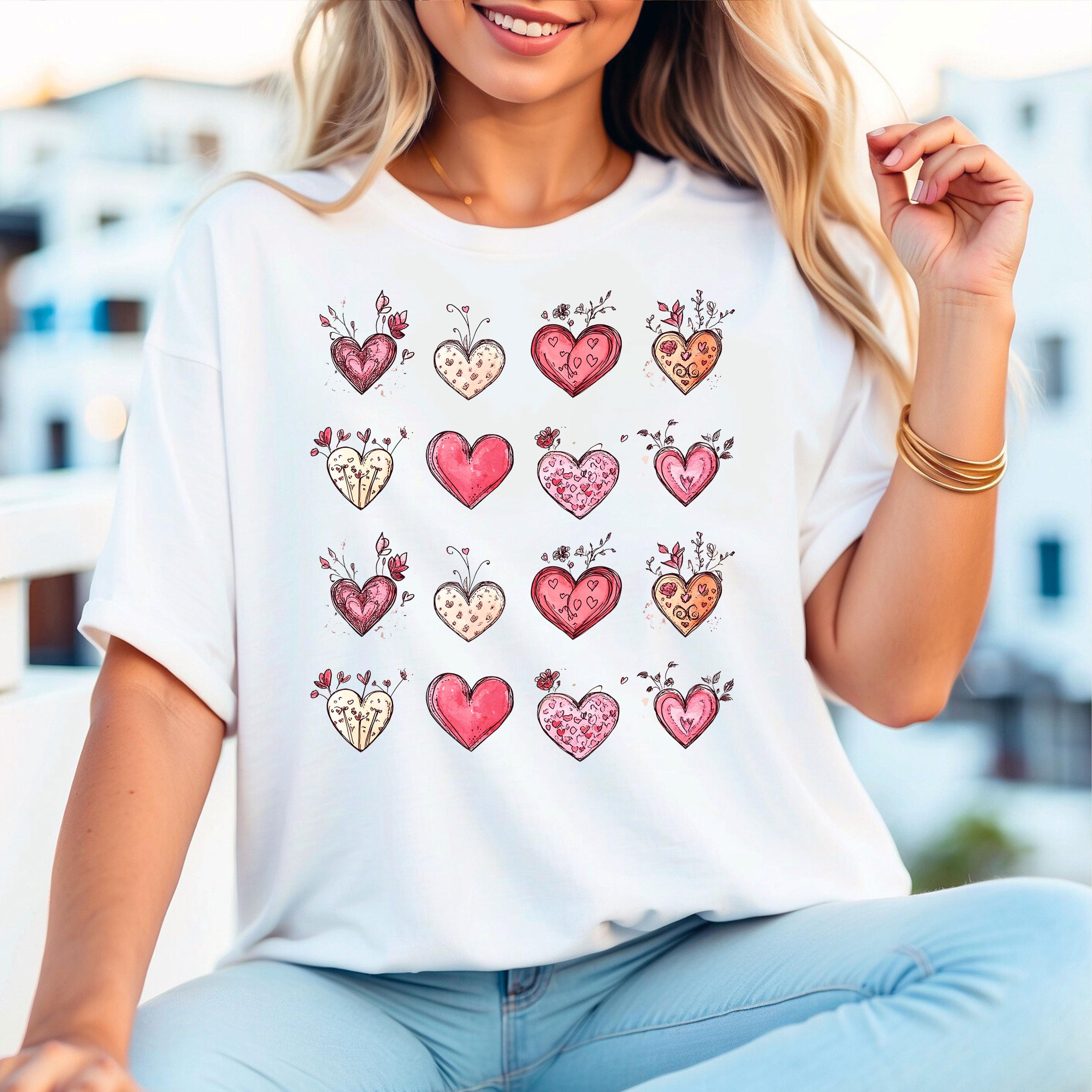 Plus Size Heart Tee - Etsy